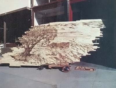 The massive "Valley of Heart's Delight" weighs 1,500 pounds.
